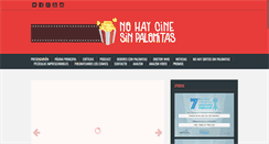 Desktop Screenshot of nohaycinesinpalomitas.com